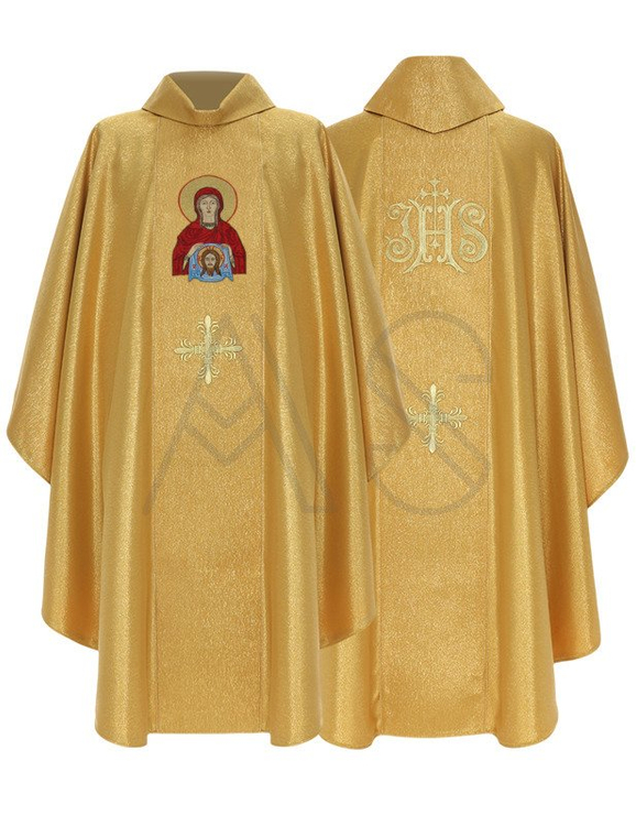 Chasuble gothique "Sainte Véronique" 434-G63g