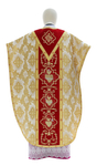 Chasuble "Saint Philippe Neri" "Coeur de Jésus, Marie, Joseph" F822-AKC9
