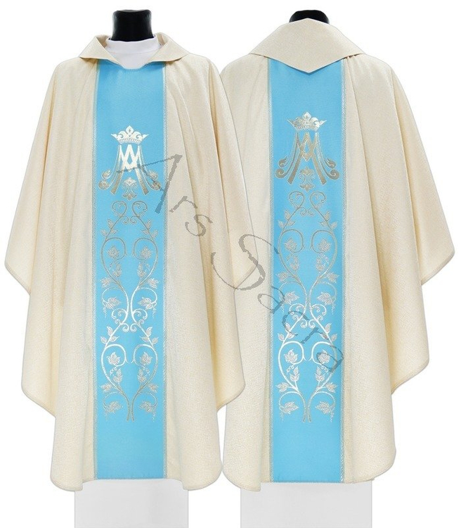 Chasuble gothique mariale  085-GN54