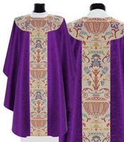 Chasuble gothique „Tapisserie du couronnement” GT115-F25