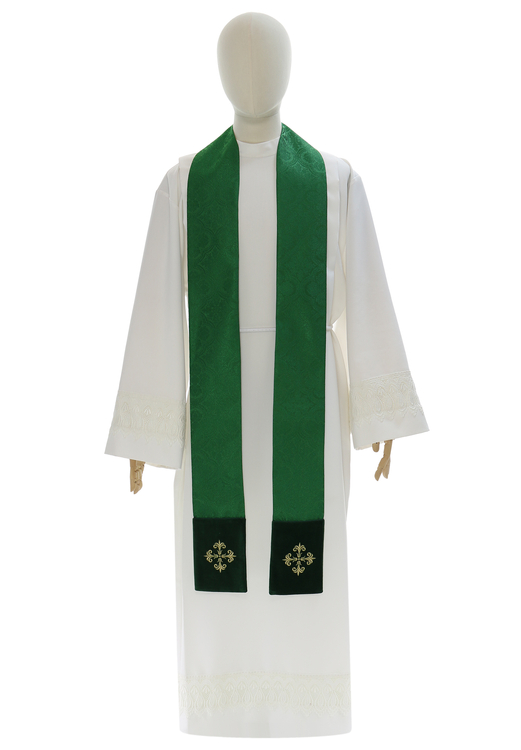 Chasuble semi-gothique "IHS" GY906-A25