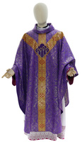 Chasuble semi-gothique "Advent" Y114-F14g-AP