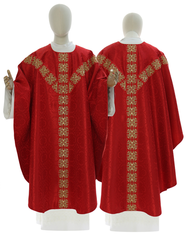 Casulla semigótica GY555-C25