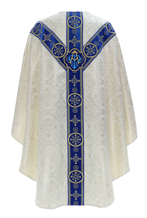 Casulla semigótica mariana GY579-A14
