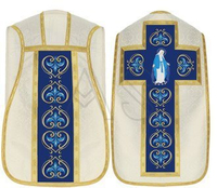 Marian roman chasuble "Our Lady of Grace" R448-KN25