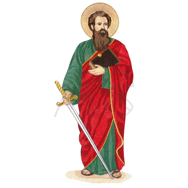 Applicazione ricamata "San Paolo