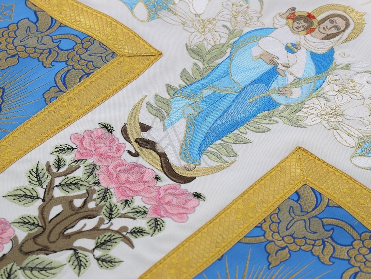 Marian roman chasuble "Ave Maria" R473-K9