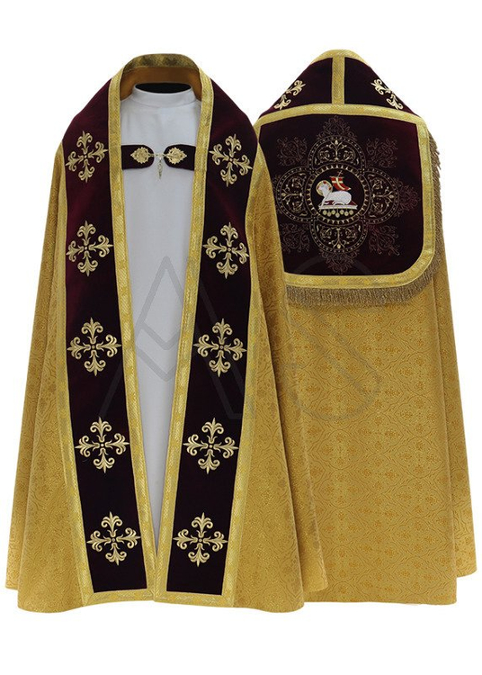 Römische Pluviale "Lamm" KT559-AC25h10