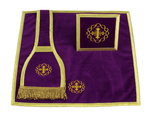Bolsa, manípulo, velo de cáliz VMB-592-AKA