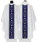 Chasuble gothique mariale  561-BN25