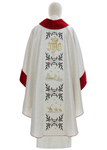 Casula gotica "Natale" 878-K91gAC