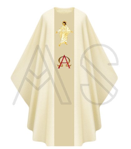 Gothic Chasuble "Jesus is Risen" G444-AK