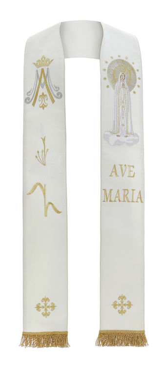 Stola gotica "Nostra Signora di Fatima SH728-Zf