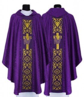 Chasuble gothique "Avent" 649-F25