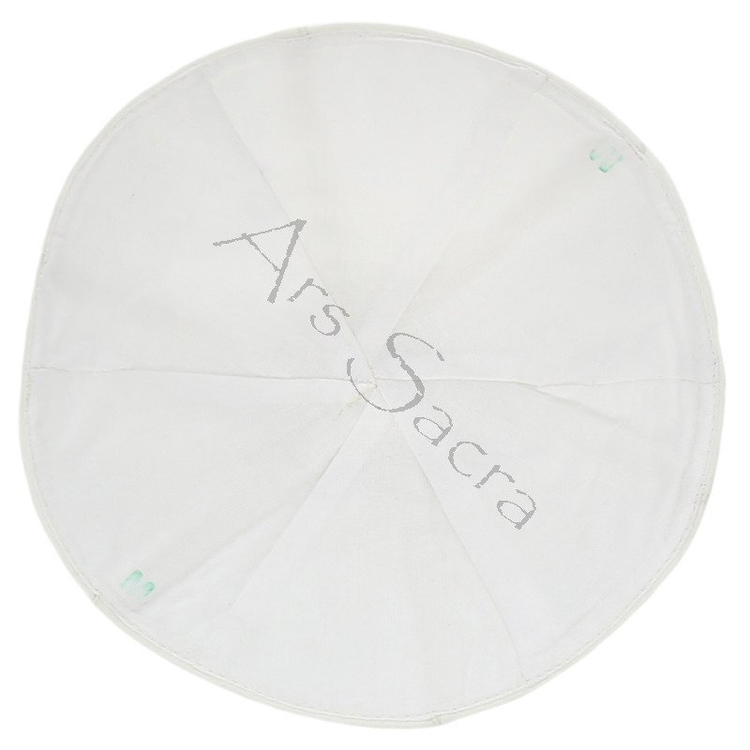 White zucchetto ZU-B