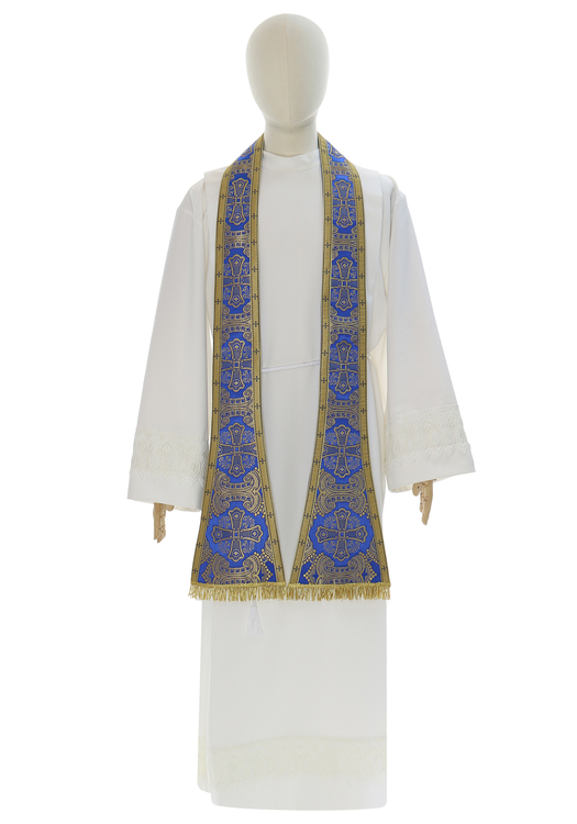Chasuble en soie "Saint Philippe Neri" F068-N39n