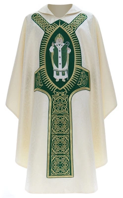 Chasuble gothique "Saint Patrick" 484-K25