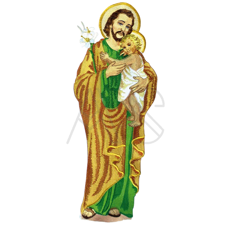 Applicazione ricamata "San Giuseppe