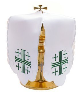 Ciborium veil "Jerusalem Crosses" SP-09-Z