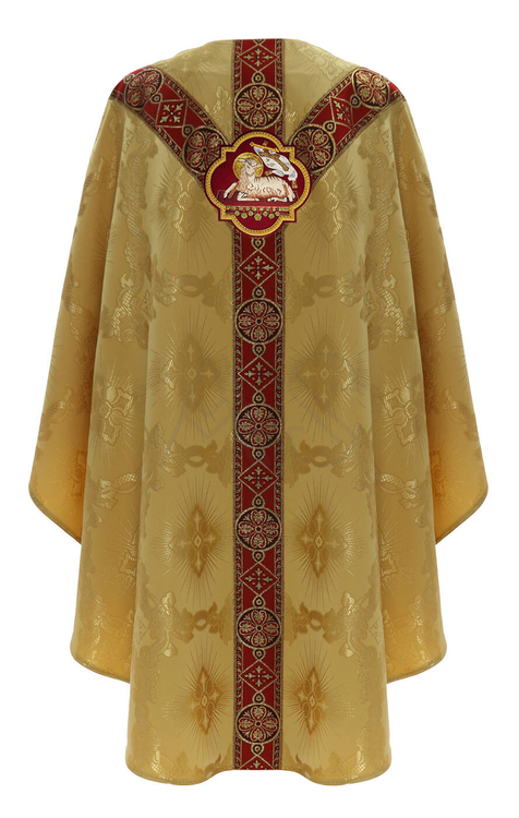 Semi Gothic Chasuble "Lamb" GY201-30