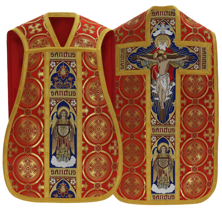 Roman chasuble "Holy Trinity" R778-8