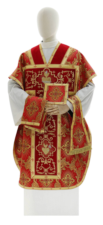 Casulla "San Felipe Neri" "Corazón de Jesús, María, José" F822-AC9