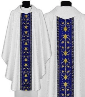 Chasuble gothique mariale  561-ABN25