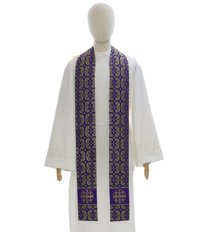 Chasuble gothique "Calice avec hostie"