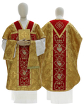 Chasuble "Saint Philippe Neri" "Coeur de Jésus, Marie, Joseph" F822-AGC9