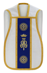 Casulla romana mariana R772-BN25