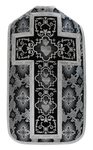 Casulla romana "Corazón de Jesús, María, José" R822-ACZS9