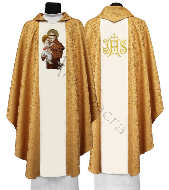 Gotische Kasel "Antonius von Padua" 416-C25