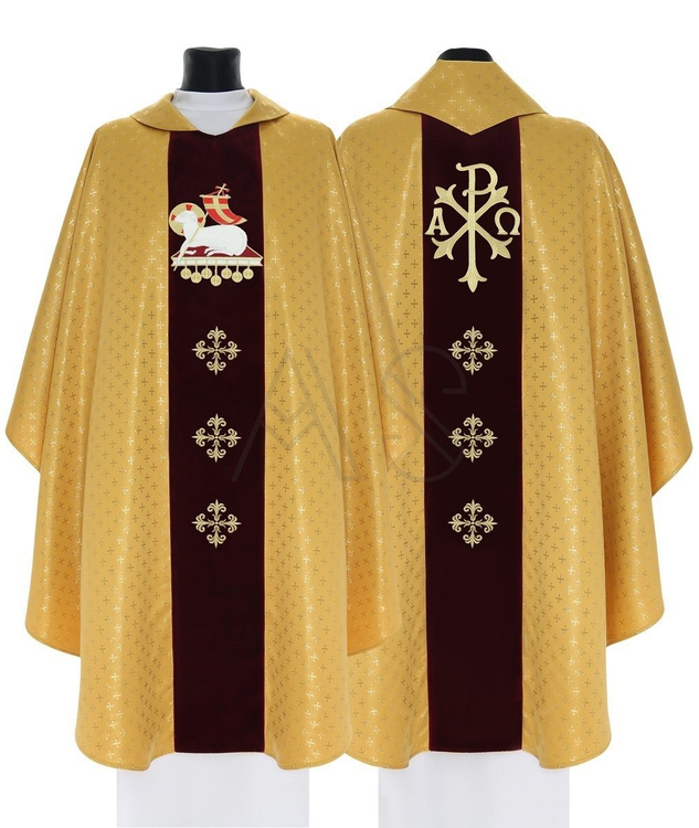 Chasuble gothique "Agneau" 799-AGC61