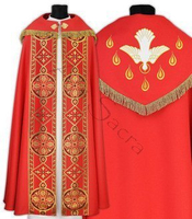 Capa pluvial gótica "Espíritu Santo" K013-Ch24f