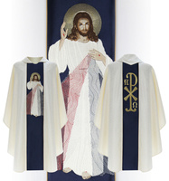 Gothic Chasuble "The Divine Mercy"  478-KN25