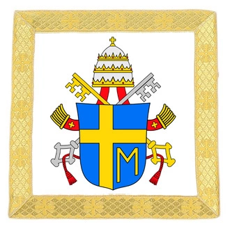 Pall "Coat of arms of Pope John Paul II" PA-04-B