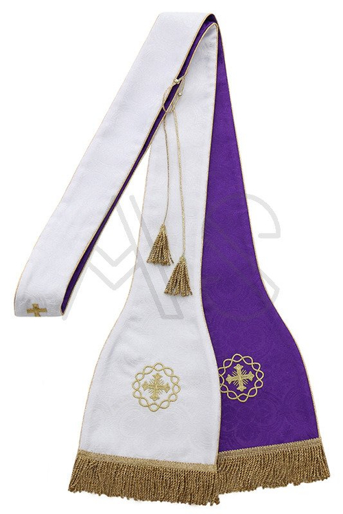 Stola romana bifacciale SH592-F25/B25