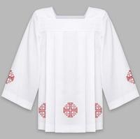 Surplice "Jerusalem crosses" K4-C