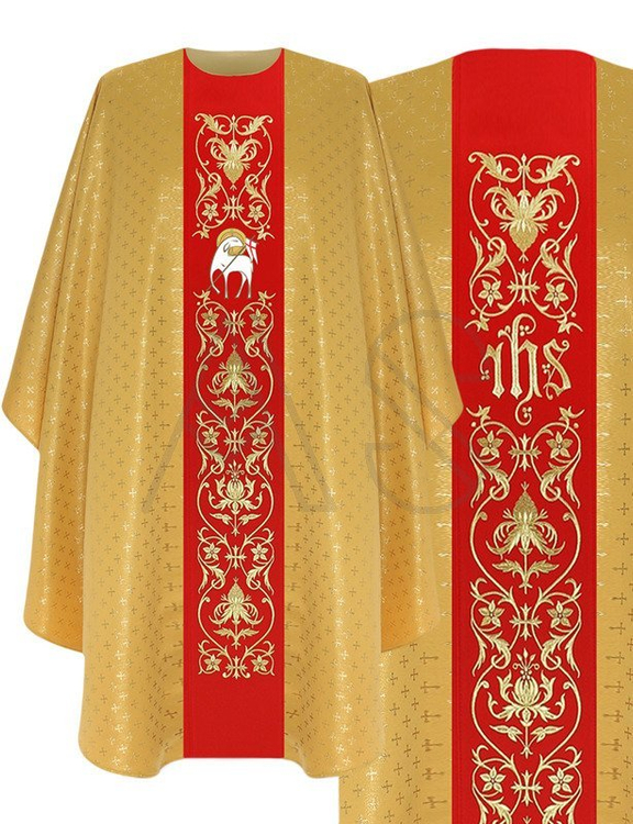 Gothic Chasuble "Lamb" G724-GC61