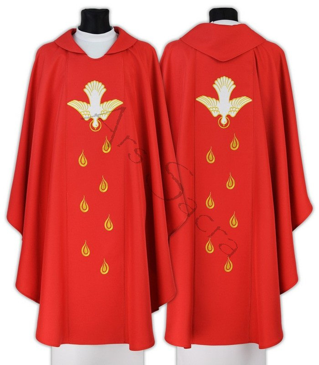 Gothic Chasuble "Holy Spirit" 676-C