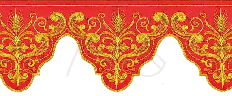 Nappe d'autel brodée OBR-44