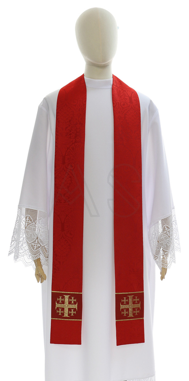 Chasuble gothique "IHS avec des épis de maïs"