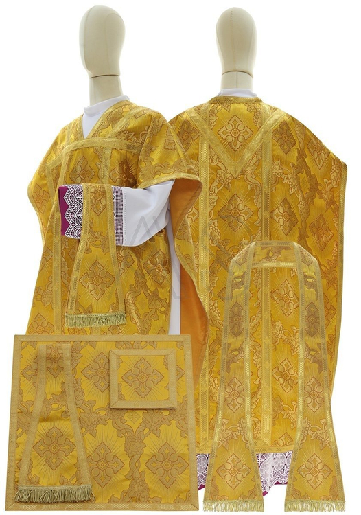 Chasuble en soie "Saint Philippe Neri" F068-G9