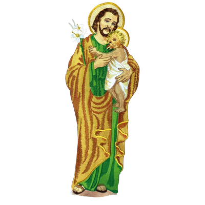 Applique brodée "Saint Joseph"