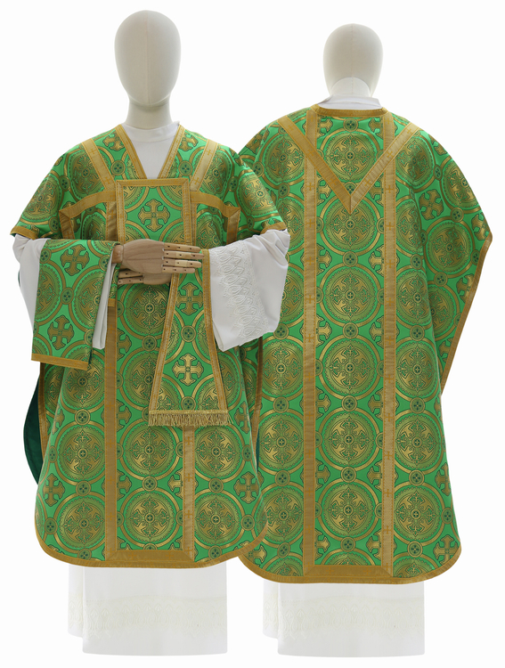 Casula di seta "San Filippo Neri" F068-Z8