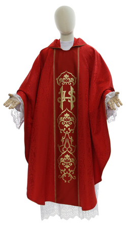 Gotische Kasel IHS