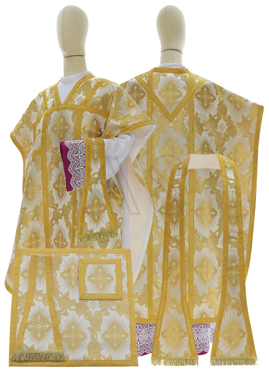 Casulla de seda "San Felipe Neri" F068-K9