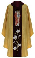 Chasuble gothique "Saint Joseph" 471-AGCC25