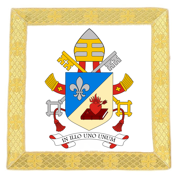 Pale "Armoiries du Pape Léon XIV" PA-06