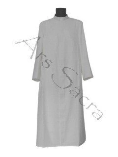 White cassock CASS-B